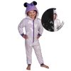 Disney Minnie  pijamale lungi pentru copii care luminează în întuneric, combinezon 110/116 cm
