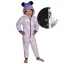 Disney Minnie  pijama lungă pentru copii luminoasă în întuneric, combinezon 122/128 cm