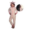 Unicorn pijamale lungi pentru copii luminoase în întuneric, salopetă 110/116 cm