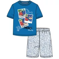 Eroi în pijama pijamale scurte pentru copii 122/128 cm