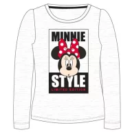   Disney Minnie Style Grey tricou lung pentru copii, top 5 ani / 110 cm