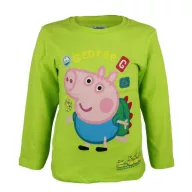   Purcelușa Peppa Tricou lung pentru copii George, partea de sus 92 cm