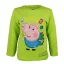 Purcelușa Peppa Tricou lung pentru copii George, partea de sus 92 cm