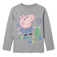   Purcelușa Peppa Something New tricou cu mânecă lungă pentru copii, top 5 ani / 110 cm