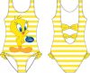 The Looney Tunes Tweety Costum de baie pentru copii The Looney Tunes Tweety, înot 104/110 cm