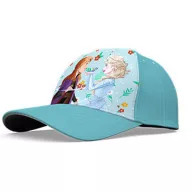   Disney Regatul de gheață Blue Flowers șapcă de baseball pentru copii 54 cm