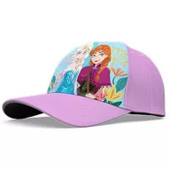   Disney Regatul de gheață Purple Flowers șapcă de baseball pentru copii 54 cm