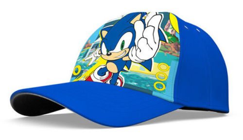 Sonic Ariciul Gold Rings Șapcă de baseball pentru copii 54 cm