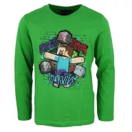 Minecraft tricou cu mânecă lungă pentru copii, top 10 ani