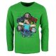 Minecraft Minecraft kids long sleeve t-shirt top 10 ani