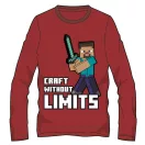 Minecraft tricou cu mânecă lungă pentru copii, 10 ani