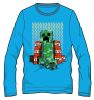 Minecraft strălucire în întuneric copil tricou cu mânecă lungă, top 10 ani