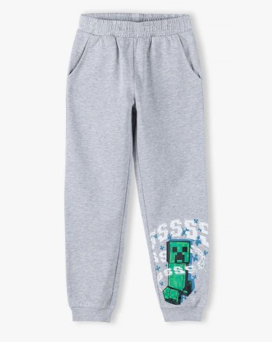 Minecraft copil lung pantaloni, pantaloni de jogging 12 ani