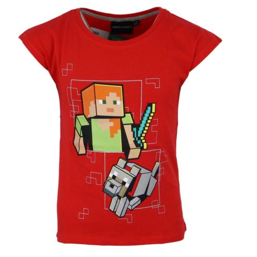 Minecraft copil tricou cu mânecă scurtă, top 6 ani