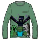 Minecraft tricou cu mânecă lungă pentru copii, top 9 ani