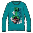 Minecraft BOOM! tricou cu mânecă lungă pentru copii, top 10 ani