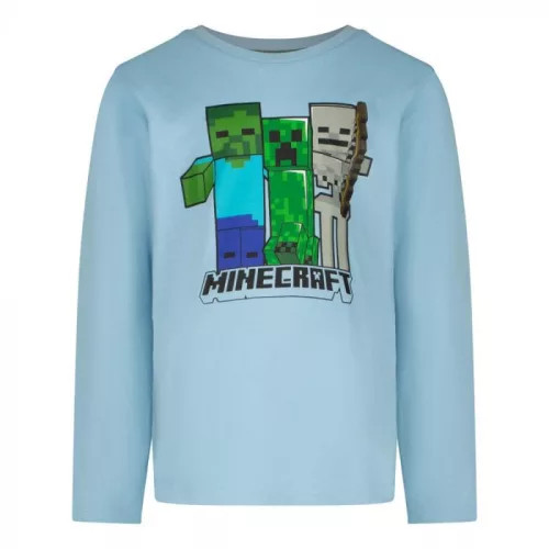 Minecraft tricou cu mânecă lungă copii 9 ani