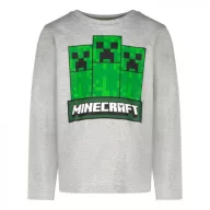  Minecraft Trio tricou cu mânecă lungă pentru copii, de 10 ani