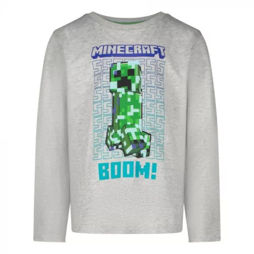 Minecraft tricou cu mânecă lungă copii 10 ani