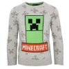 Minecraft Grey pulover tricotat pentru copii 8 ani