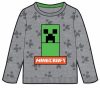 Minecraft Grey pulover tricotat pentru copii 8 ani