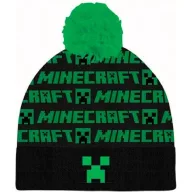 Minecraft Black caciulă pentru copii 54 cm
