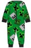 Minecraft copil pijamale lungi, salopetă 3/4 ani
