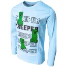 Minecraft Creeper tricou cu mânecă lungă pentru copii, top 9 ani