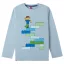 Lego Block Light Blue tricou lung pentru copii, mărime 4 ani / 104 cm