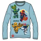 Lego Ninjago Battle Blue tricou lung pentru copii, top 3 ani / 98 cm