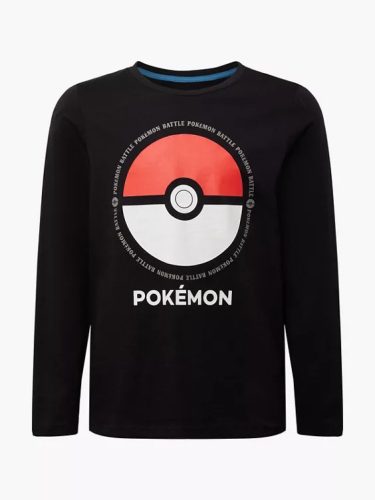 Pokémon Battle Copii Tricou cu Mâneci Lungi, Top 12 Ani