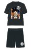 Dragon Ball Saiyan Black pijamale scurte pentru copii 8 ani / 128 cm