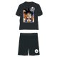 Dragon Ball Saiyan Black pijamale scurte pentru copii 8 ani / 128 cm