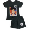 Dragon Ball Saiyan Black pijamale scurte pentru copii 8 ani / 128 cm