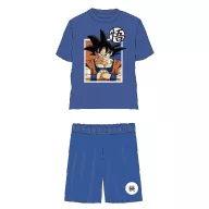 Dragon Ball Saiyan Blue pijamale scurte copii 7 ani / 122 cm