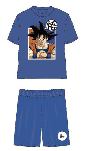 Dragon Ball Saiyan Blue pijamale scurte copii 7 ani / 122 cm