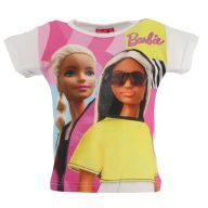 Barbie Icon White tricou scurt pentru copii, top 3 ani