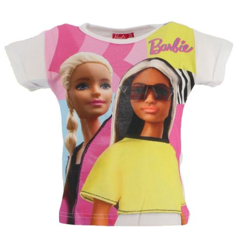 Barbie Icon White tricou scurt pentru copii, bluză 4 ani