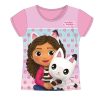 Gabby's Dollhouse Pandy Light Pink  Pandy Light Pink tricou scurt pentru copii, 2 ani