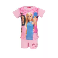 Barbie Trendy Light Pink pijamale scurte copii 3 ani / 98 cm