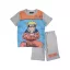Naruto Ramen Grey pijamale scurte pentru copii 12 ani / 152 cm