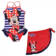   Disney Minnie Chic set costum de baie și sarong pentru copii 3 - 4 ani / 98 - 104 cm
