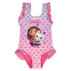 Gabby's Dollhouse Pandy set costum de baie și sarong pentru copii 7 - 8 ani / 122 - 128 cm