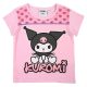 Hello Kitty Kuromi Light Pink tricou cu mânecă scurtă pentru copii, bluză 5 ani