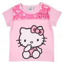 Hello Kitty Cutie Light Pink pijamale scurte pentru copii 6 ani / 116 cm