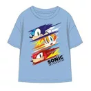 Sonic Ariciul Speed Rush Light Blue tricou scurt pentru copii, top 4 ani / 104 cm