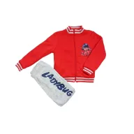   Miraculos: Buburuza și Motan Noir Mission Red tren la copii, set de jogging 9 ani / 134 cm în cutie de cadou clasa II