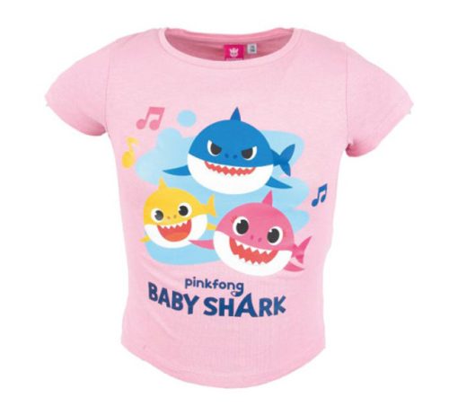 Baby Shark Fun tricou scurt pentru copii, top 104 cm