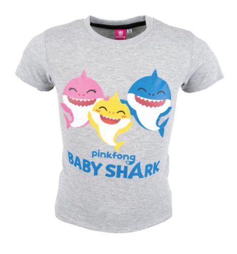 Baby Shark Doo tricou cu mânecă scurtă copii 92 cm