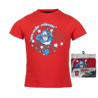 Avengers Captain tricou scurt pentru copii, top 92 cm